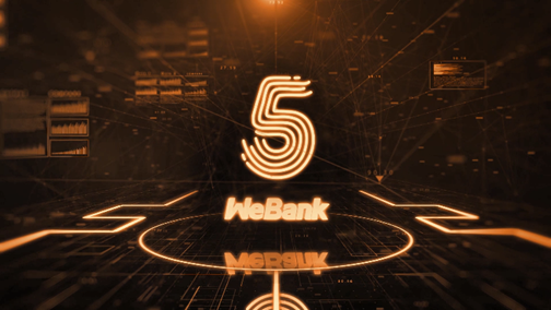 WeBank微眾銀行五周年紀念獎